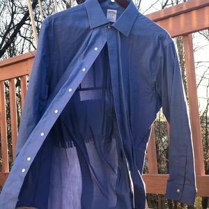 Brooks Brothers 16-32 EST 1818 Regent Blue Shirt